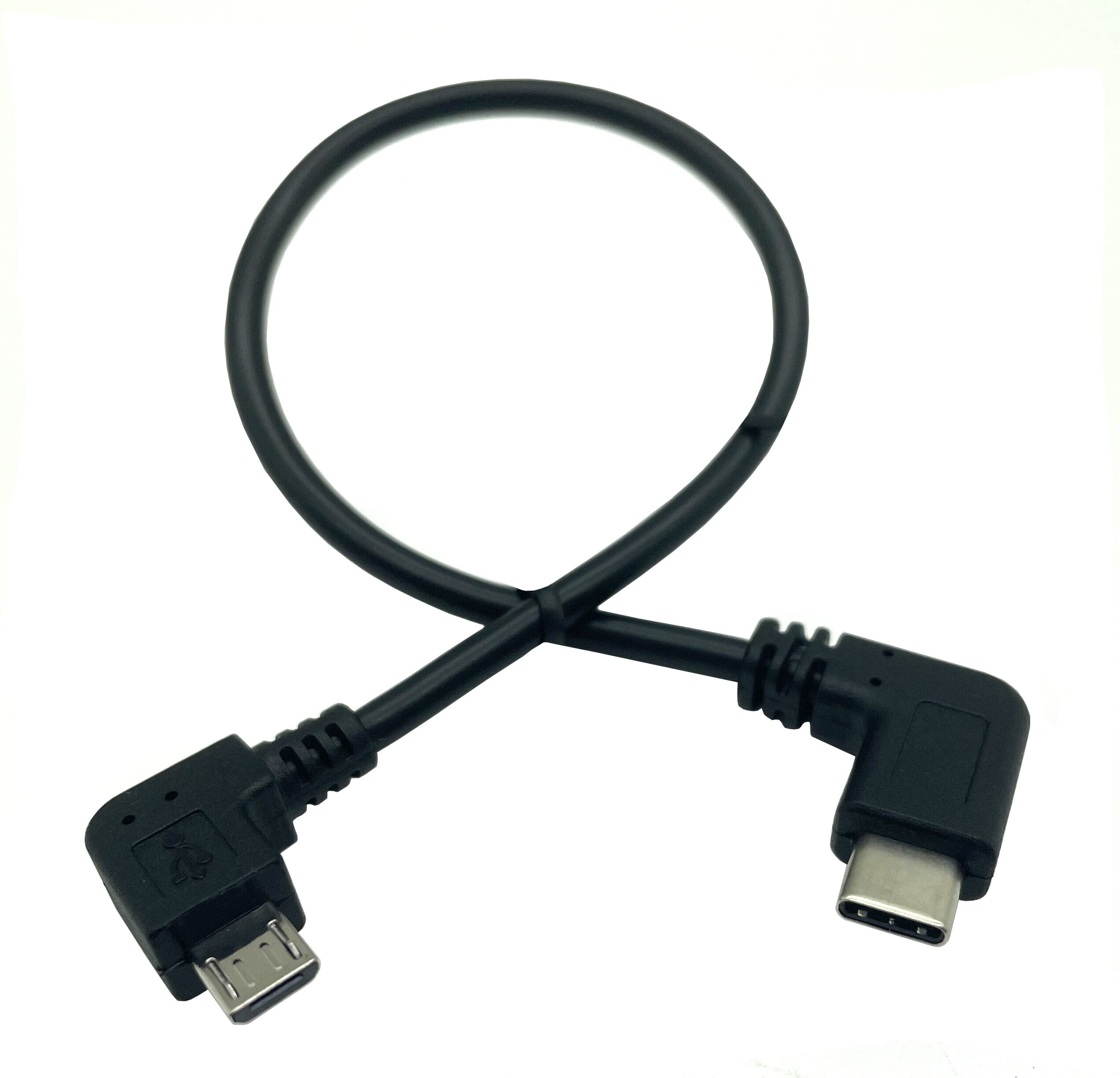 Amazon.com: Qaoquda USB Type C to Micro USB Cable, 90 Degree USB-C